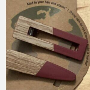 Planet Goody® Hinge Clips Maroon, 2 CT